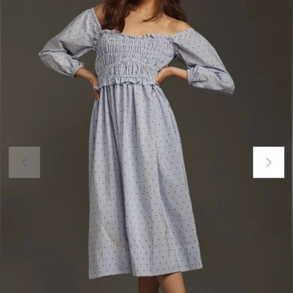 Anthropologie Maeve Midi Dress - Picture 2 of 7